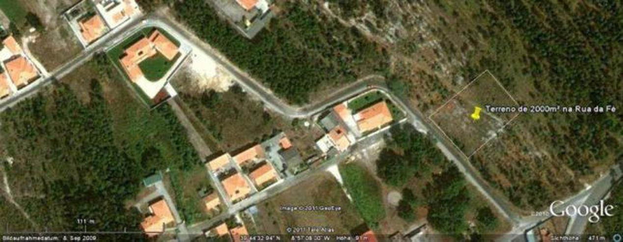Grundstück 2.000m2, Silberküste, Portugal - Grundstück kaufen - Bild 7