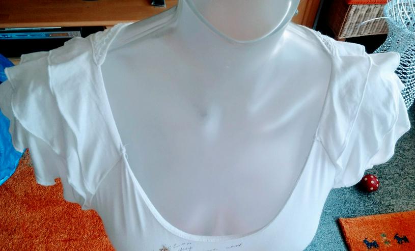 Damen Tunika Sommer Glitzer Shirt Gr.S Forever - Größen 36-38 / S - Bild 3