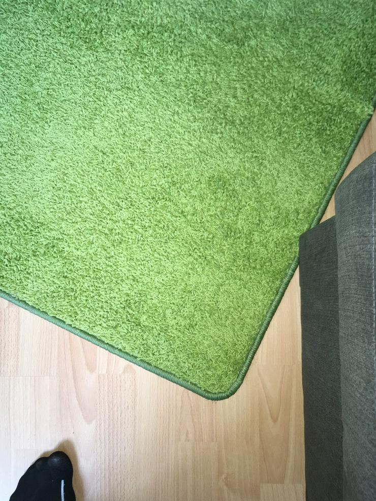 Hochflorteppich 1,40m x 2,00m - grün - Weitere - Bild 2