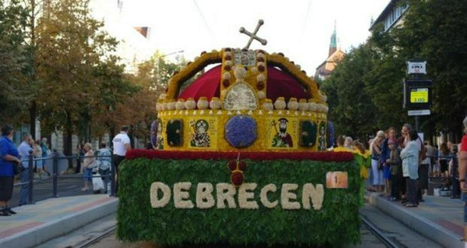 Bild 3: Blumenkarneval in Debrecen, 20. August!
