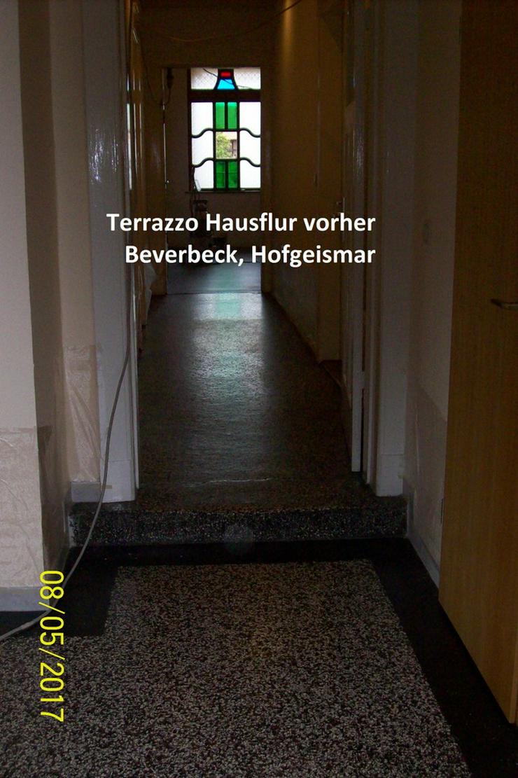 Bild 8: Terrazzo, Marmor Fußboden schleifen...
