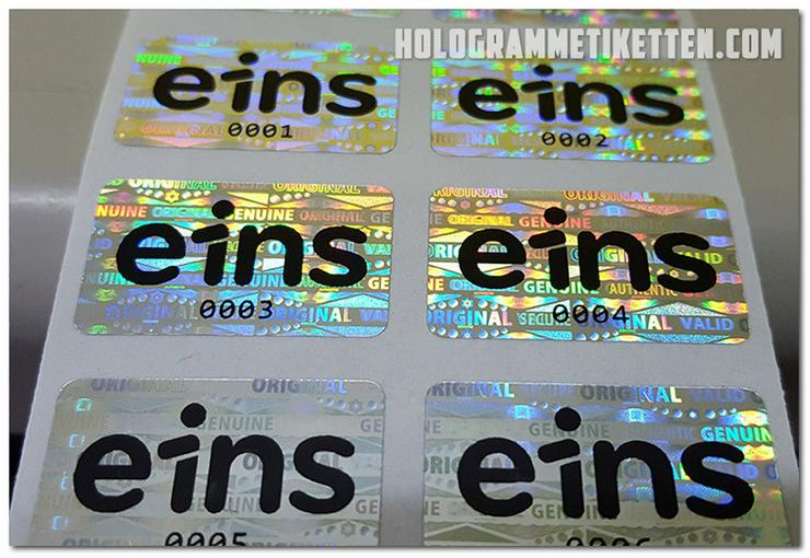 Bild 6: Sicherheitsetiketten, Hologramm Etiketten