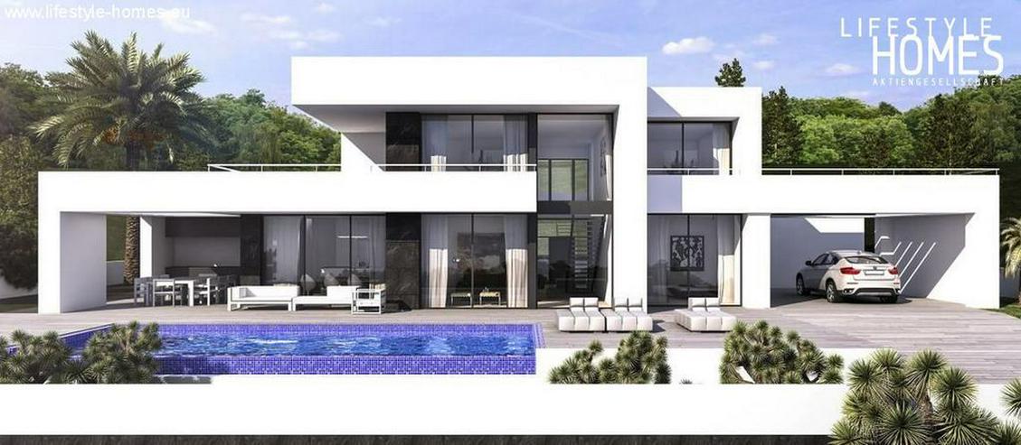: Neubau Luxus-Villa in Bauhausstill -komplett- auf Ihrem Grundstück