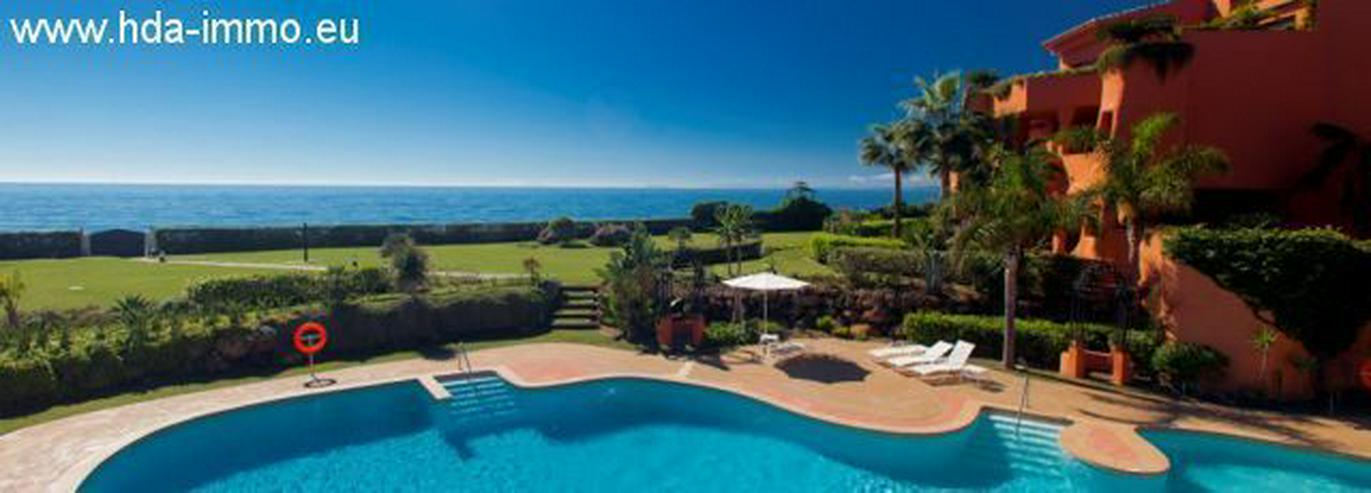 : Luxus Gartenwohnung mit 2 SZ in linie in Marbella