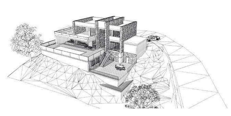 Bild 4: : Luxus-Neubauvilla mit 3 SZ, Naturstein-Optik, Gesundhaus, Energiesparhaus (mit Hanggrund...