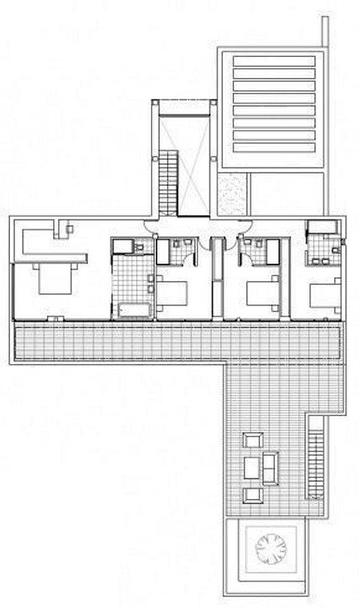 Bild 4: : Großraum Bauhausstil Luxus Villa mit 4 SZ (ohne Grundstück)