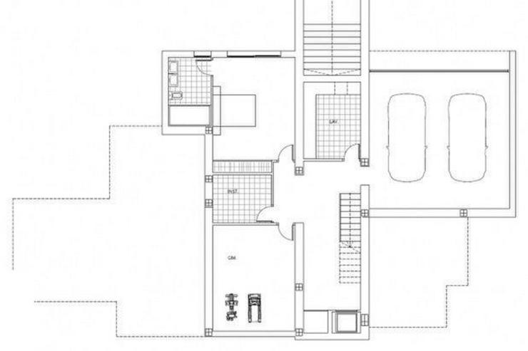 Bild 3: : eigenwillige, moderne Bauhausstil Villa mit 4 SZ (Ohne Grundstück)