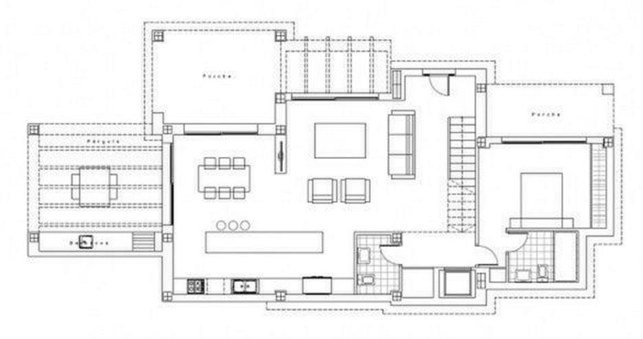 Bild 2: : eigenwillige, moderne Bauhausstil Villa mit 4 SZ (Ohne Grundstück)