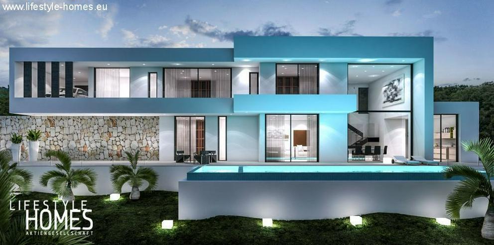 : wunderschöne moderne Villa über 2 Etagen (3 SZ) ohne Grundstück