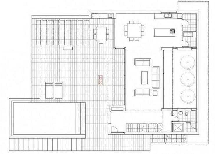 Bild 2: : große moderne Villa mit viel PLATZ im Bauhausstil (ohne Grundsteuer)