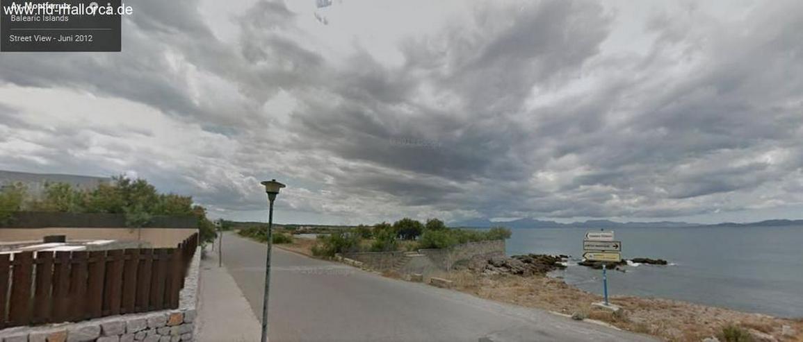 Bild 2: : 1. Linie Strand - langes Grundstück in Colonia de Sant Pere