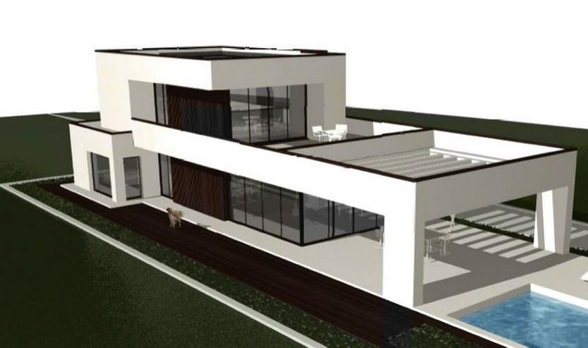 : günstige futuristische Bauhaus Villa mit 3 SZ und Pool (ohne Grundstück) - Haus kaufen - Bild 7