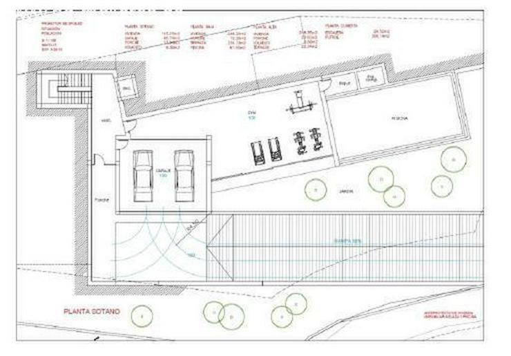 Bild 4: : moderne Villa für Hanggrundstücke mit eigenem Tennisplatz (ohne Grundstück)