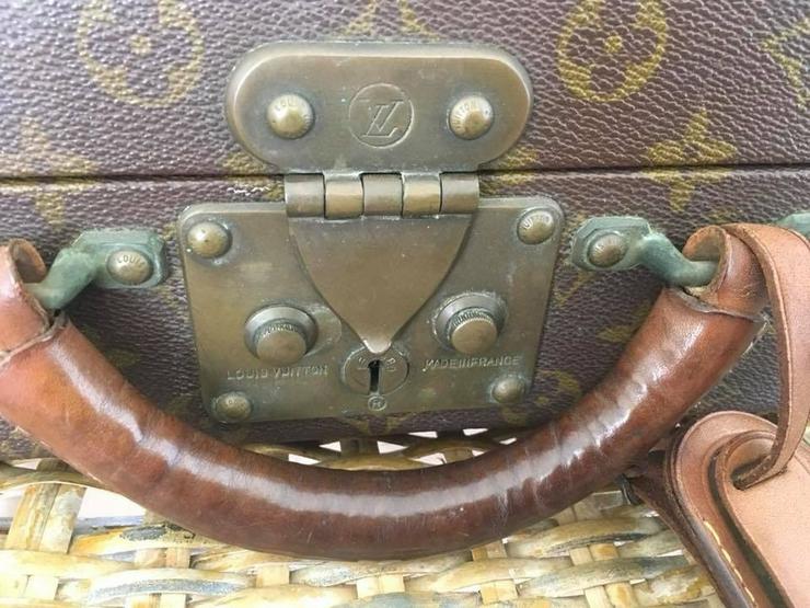 Bild 10: Louis Vuitton Original Koffer top Patina