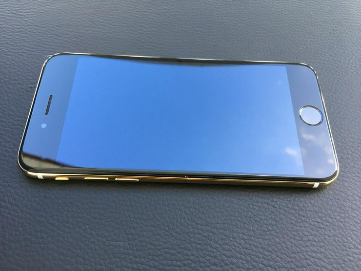 Bild 17: Apple iPhone 6 NEU 24K Gold 24ct Schwarz/Gold