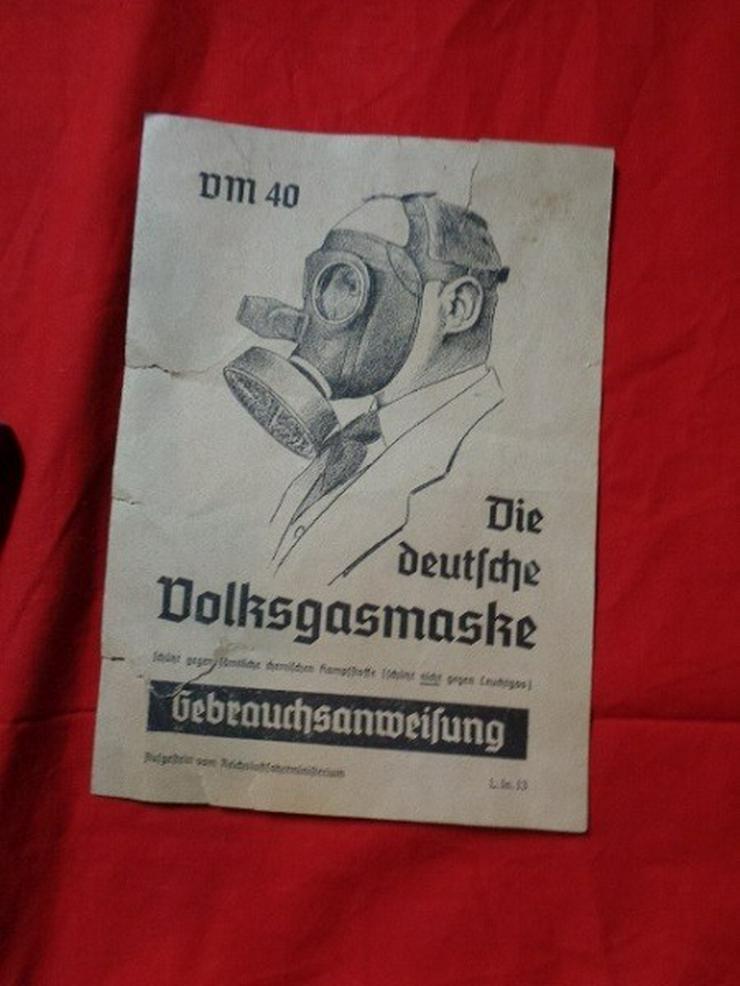 Bild 7: Wehrmacht Gasmaske Nationalsozialismus OVP