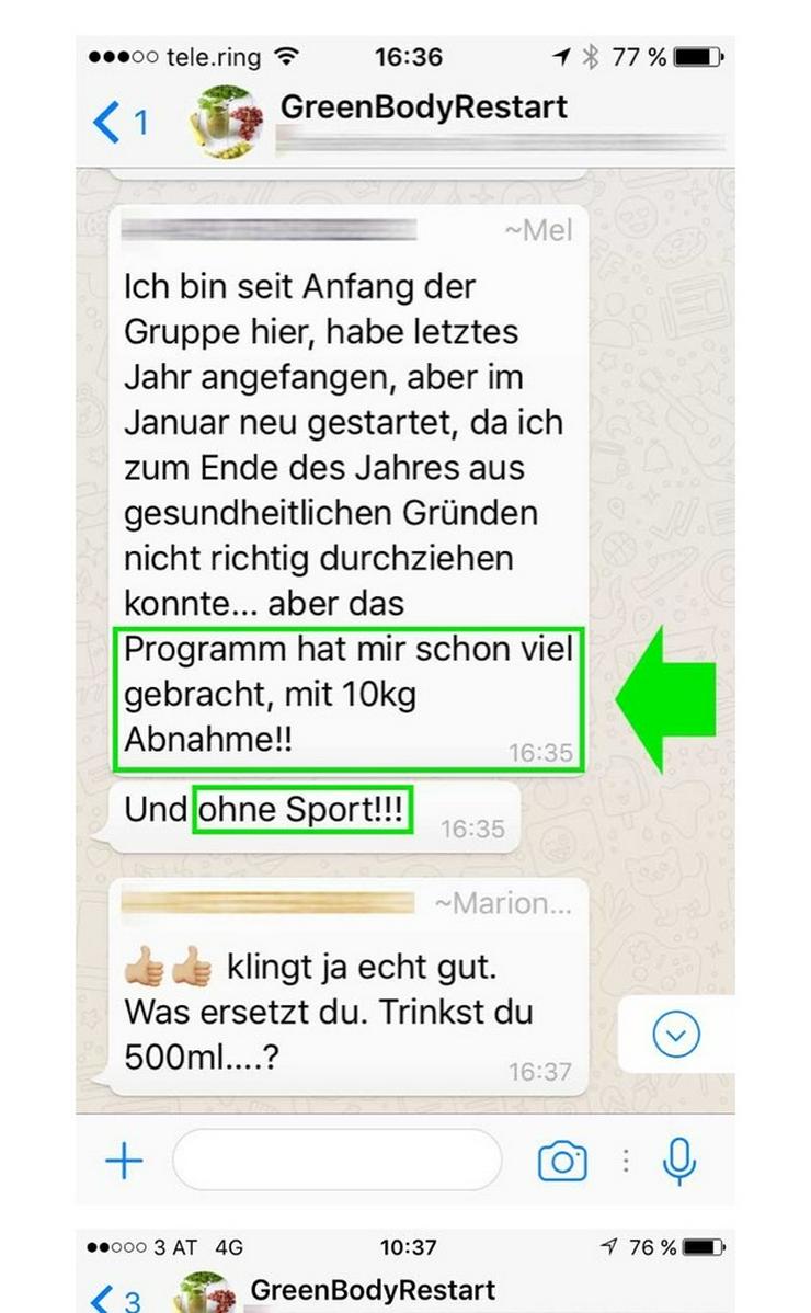 Bild 8: Grüne Smoothies Abnehmprogramm