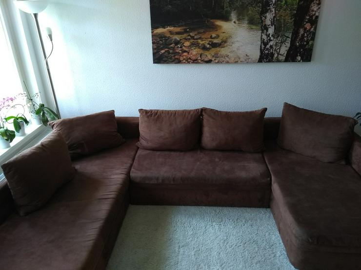 Bild 2: Couch Sofa Wohnlandschaft
