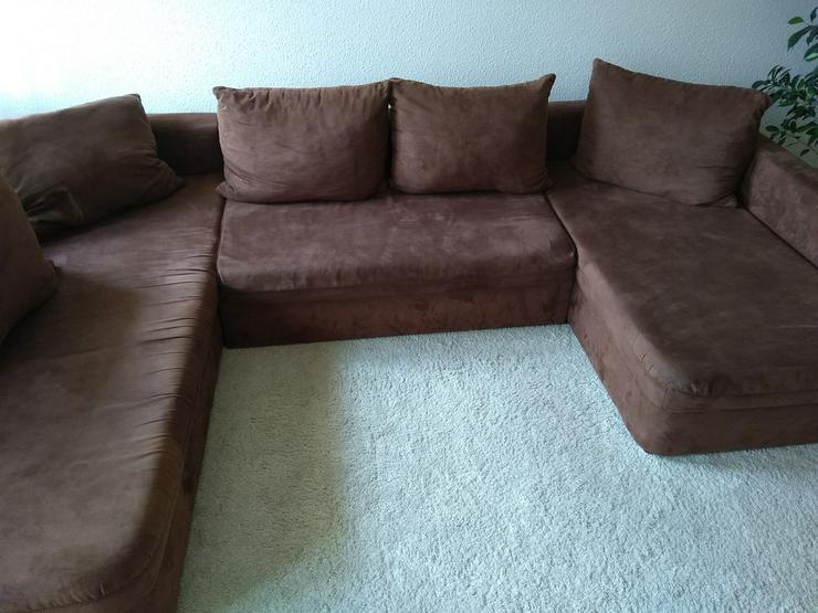 Bild 4: Couch Sofa Wohnlandschaft