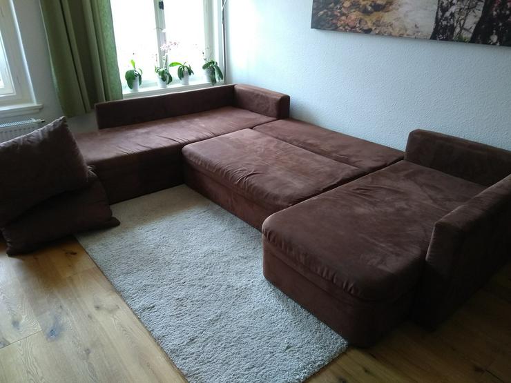 Bild 6: Couch Sofa Wohnlandschaft