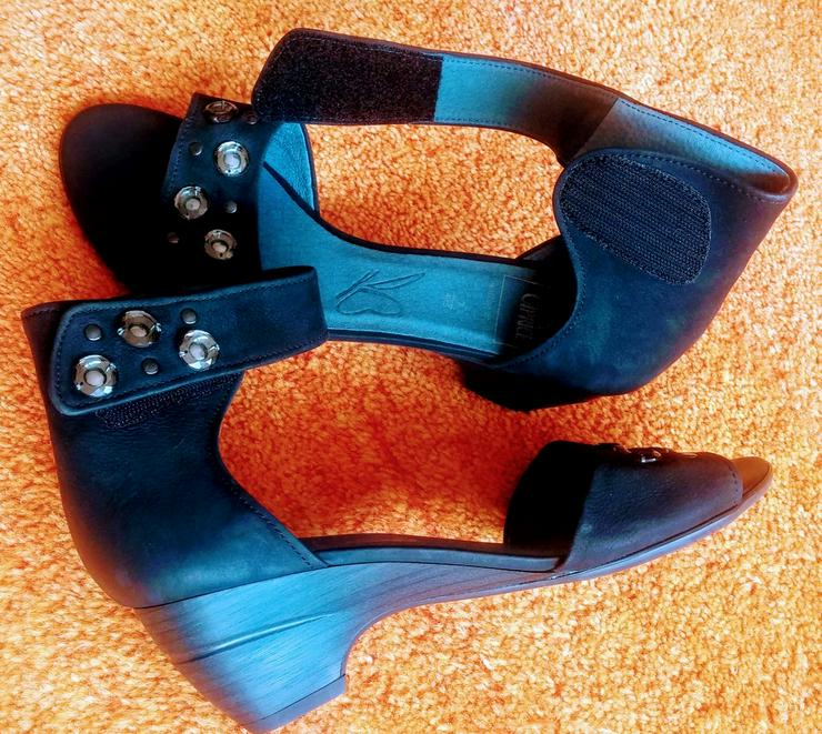 NEU Damen Schuhe Leder Glitzer Gr.40,5 Caprice - Größe 40 - Bild 5