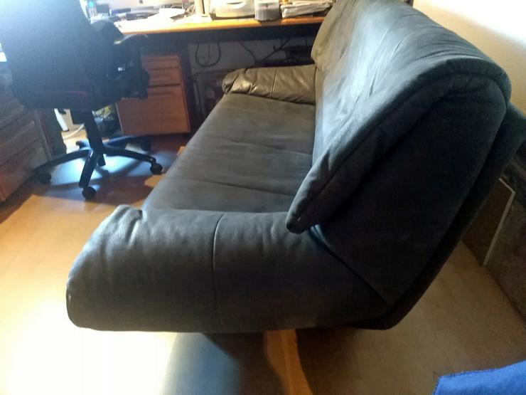 Bild 2: Sofa,Leder, schwarz, von Rolf Benz