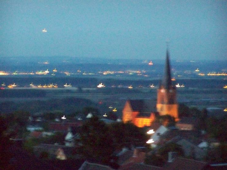 Wasserturm mit Blick auf Köln