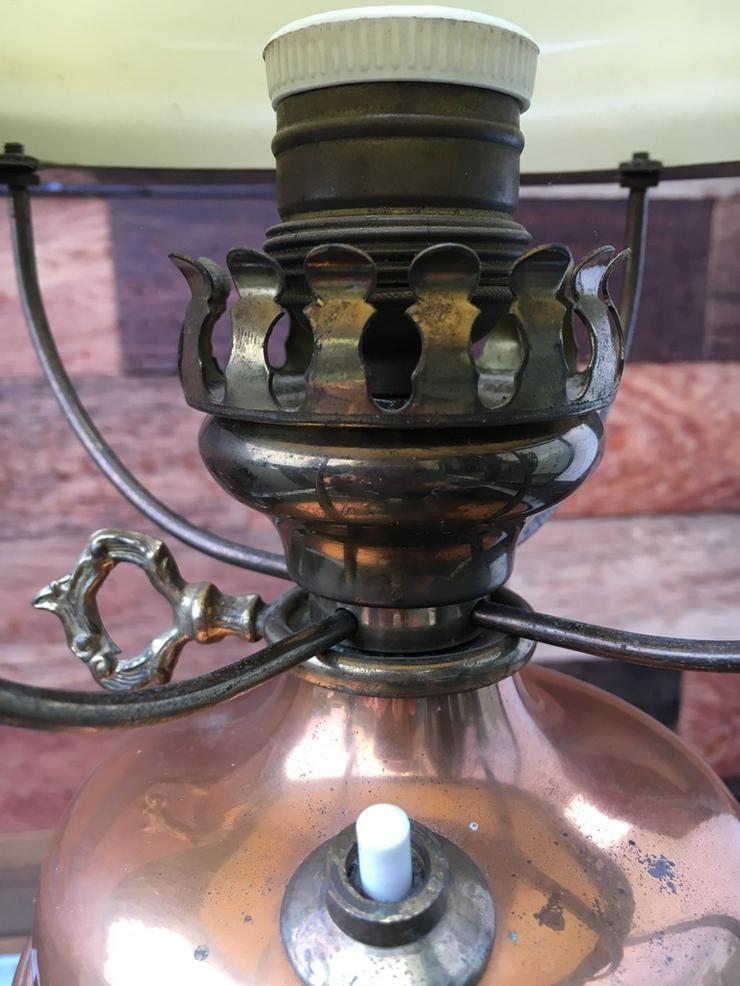 Bild 3: nostalgische vintage Öllampe (elektrisch)