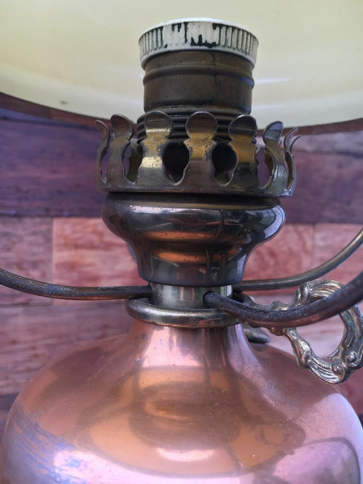 Bild 4: nostalgische vintage Öllampe (elektrisch)