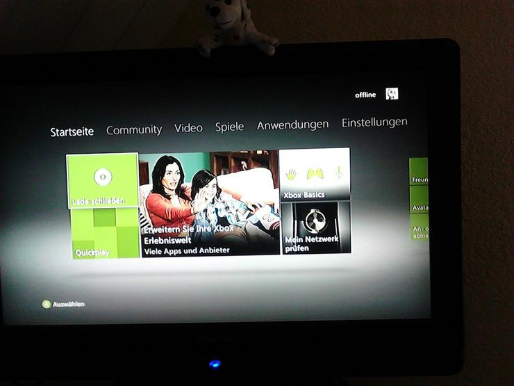 Bild 3: Xbox 360 S slim mit geflashten Laufwerk-
