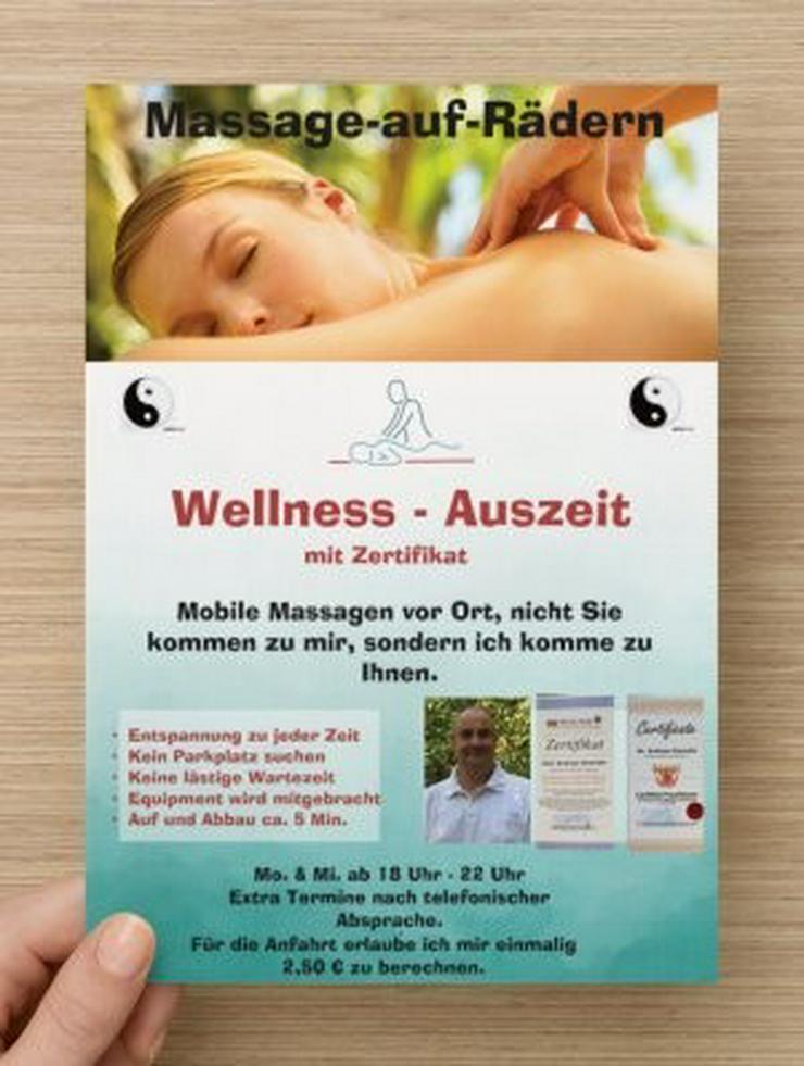 Bild 2: Mobile Massage mit Zertifikat