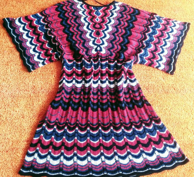 Damen Kleid Sommer Tunika Gr.M Lisa Tossa - Größen 40-42 / M - Bild 4