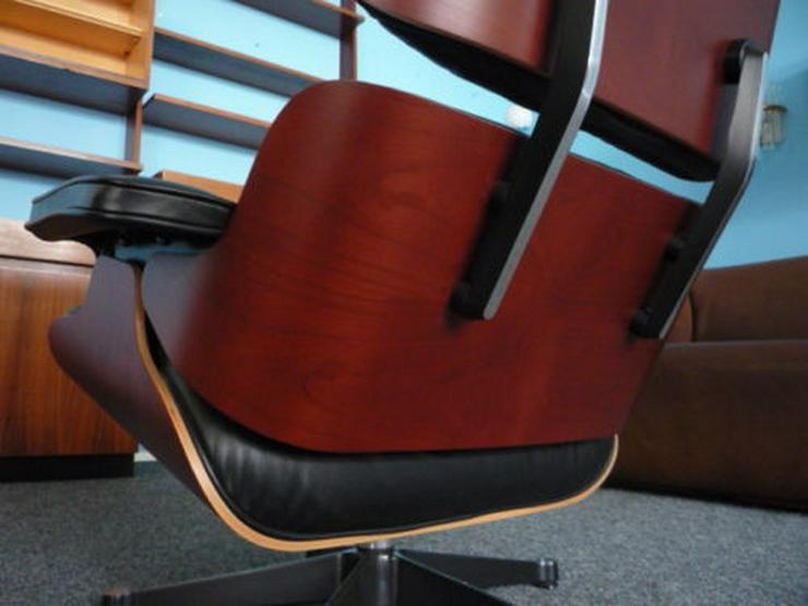 Bild 6: Charles Eames Lounge Leder Kirsche Original