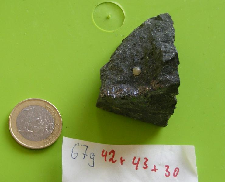 Diamantkristall auf Kimberlit 67gr. - Edelsteine & Fossilien - Bild 2