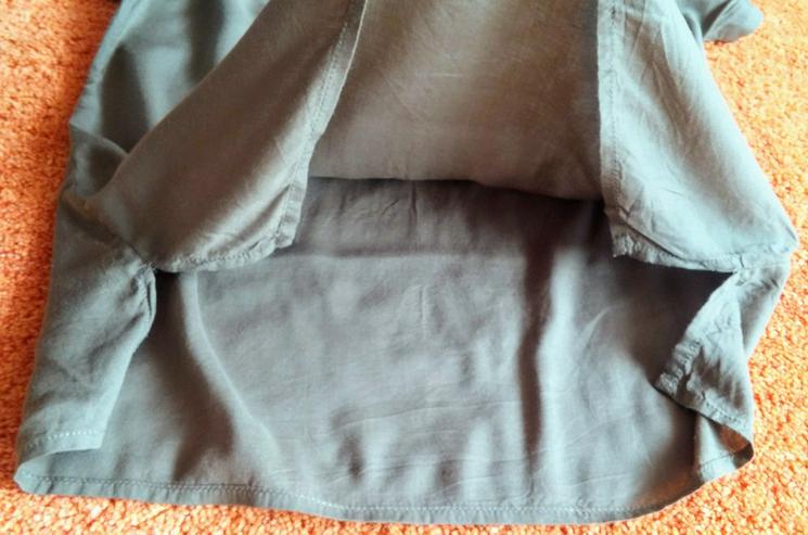 Bild 3: Damen T-Shirt leichte Bluse mit Spitze Gr.36