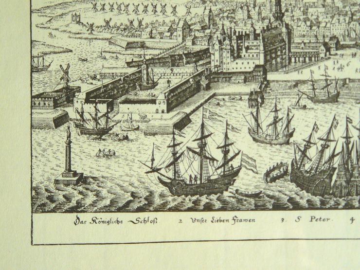 Bild 2: Kupferstich von Kopenhagen (B057)