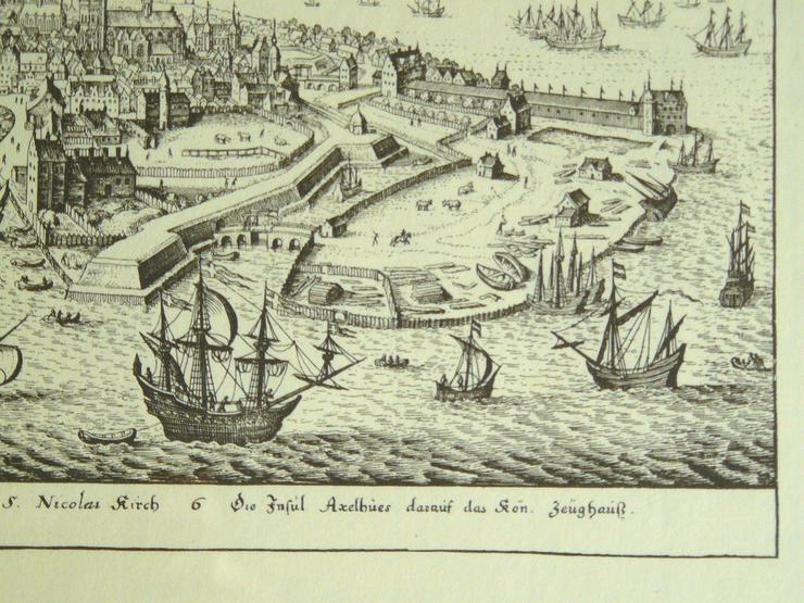 Bild 3: Kupferstich von Kopenhagen (B057)