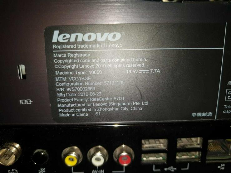 Bild 7: Lenovo IdeaCentre AllInOne TouchA700