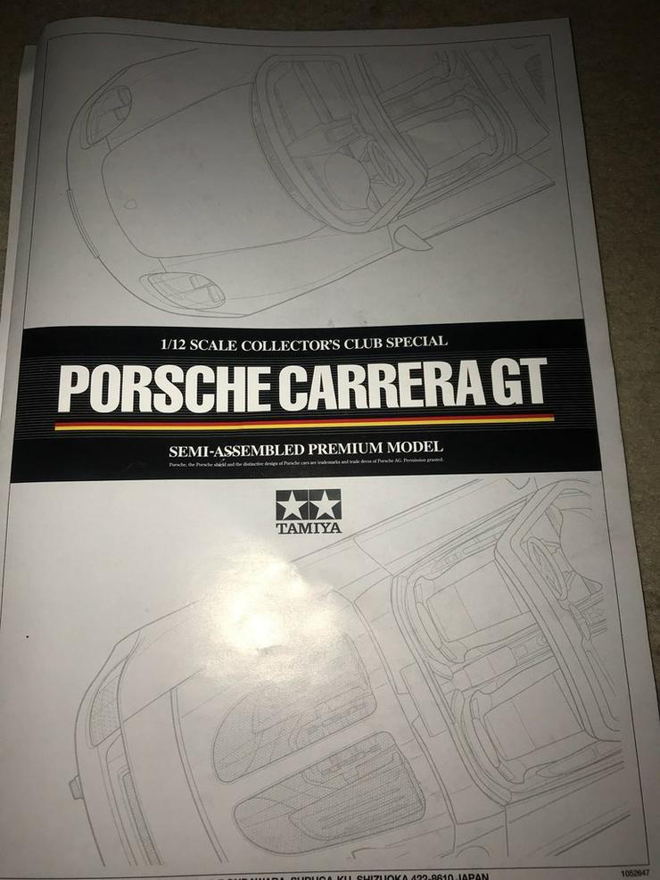 TAMIYA 1:12 Porsche Carrera GT - Modellautos & Nutzfahrzeuge - Bild 11