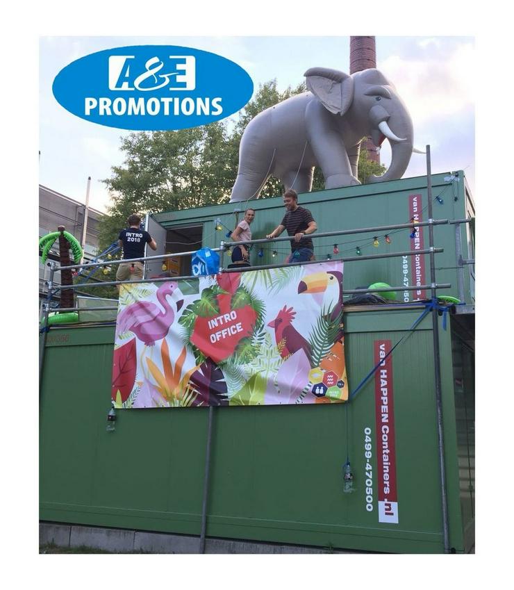 riesen elefant mieten dschungel deko verleih - Party, Events & Messen - Bild 2