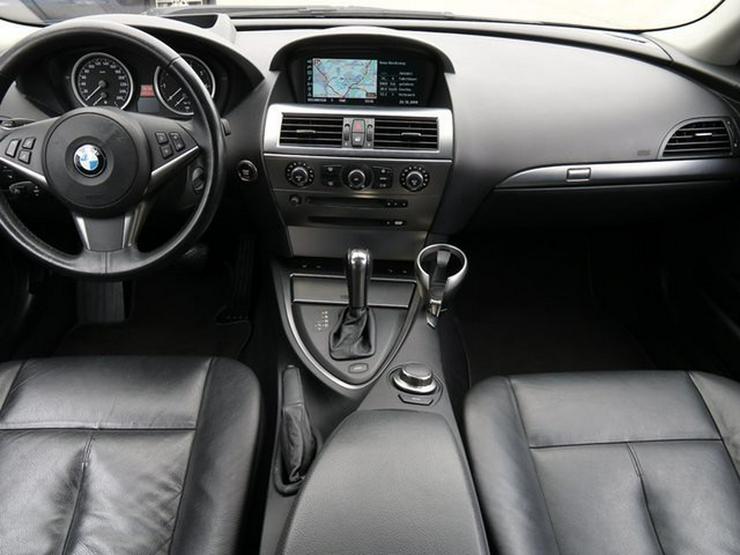 BMW 650i LEDER-NAVI-KEYLESS GO-DEUTS.FZG-SCHECKHEFT - 6er Reihe - Bild 14