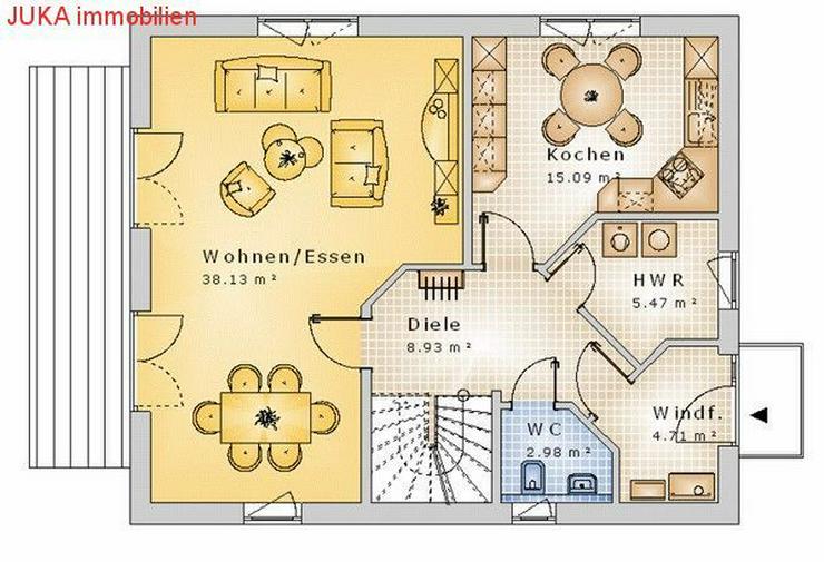 Bild 2: Satteldachhaus individuell planbar 130 in KFW 55, Mietkauf ab 975,-EUR mtl