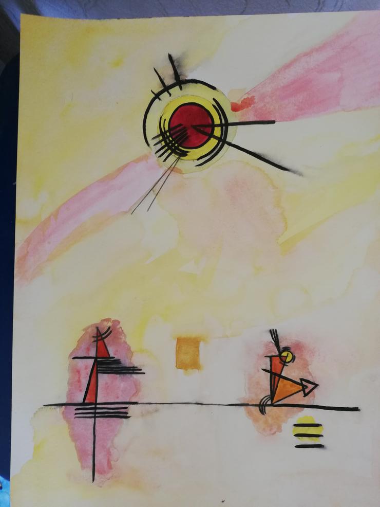 Kandinsky Kopie - Gemälde & Zeichnungen - Bild 2