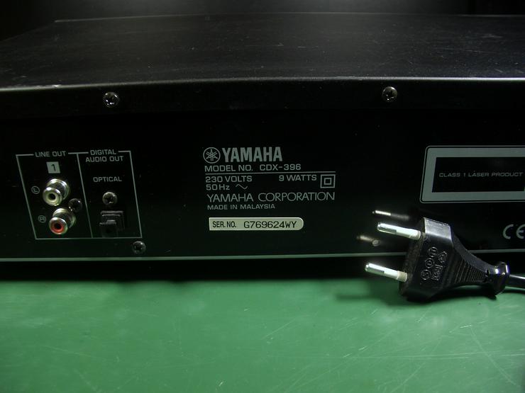 Yamha CDX-396  CD Player - CD Player & Wechsler - Bild 5