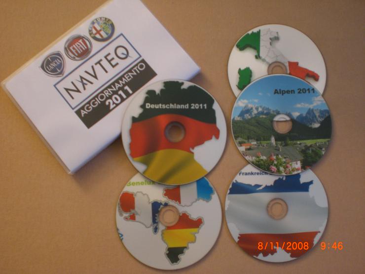 Bild 8: Lancia Thesis Lybra  Alfa Romeo 166  Fiat Navigation Navi CD Navteq 