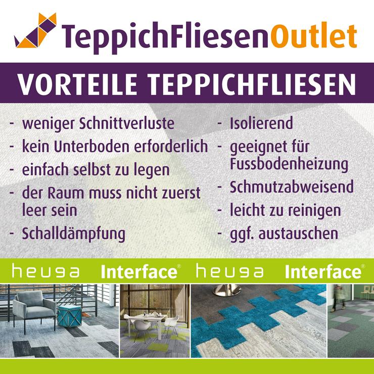 Blaue Heuga 727 SD Teppichfliesen von Interface €3,75 - Teppiche - Bild 7