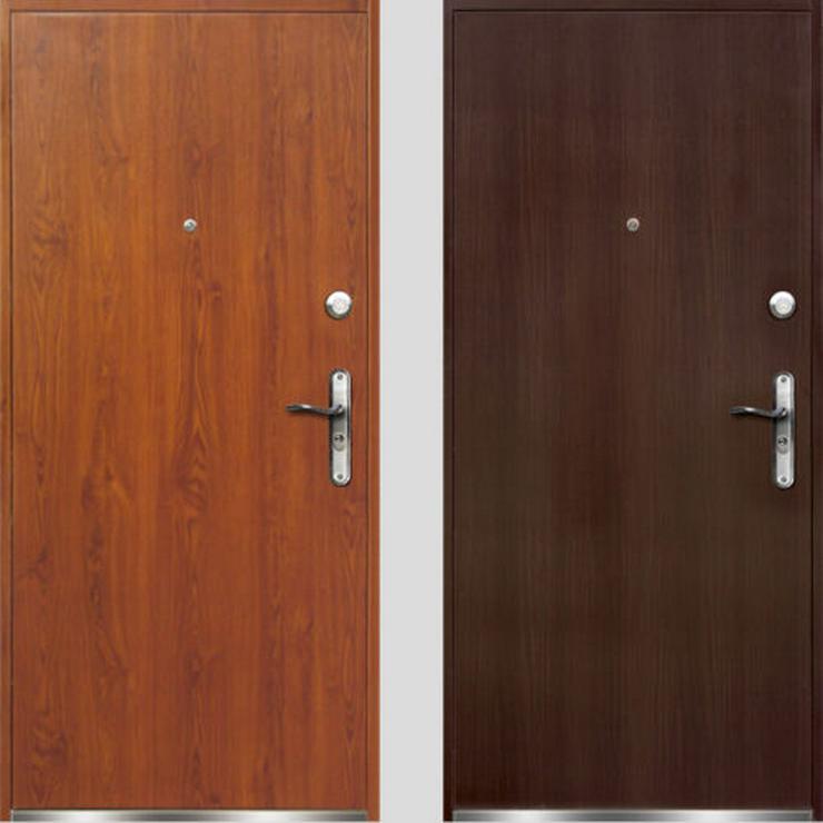 Tür VERONA Haustür Eingangstür Stahltür 80/90 Breite 45 mm Golden Eiche - Türen - Bild 1
