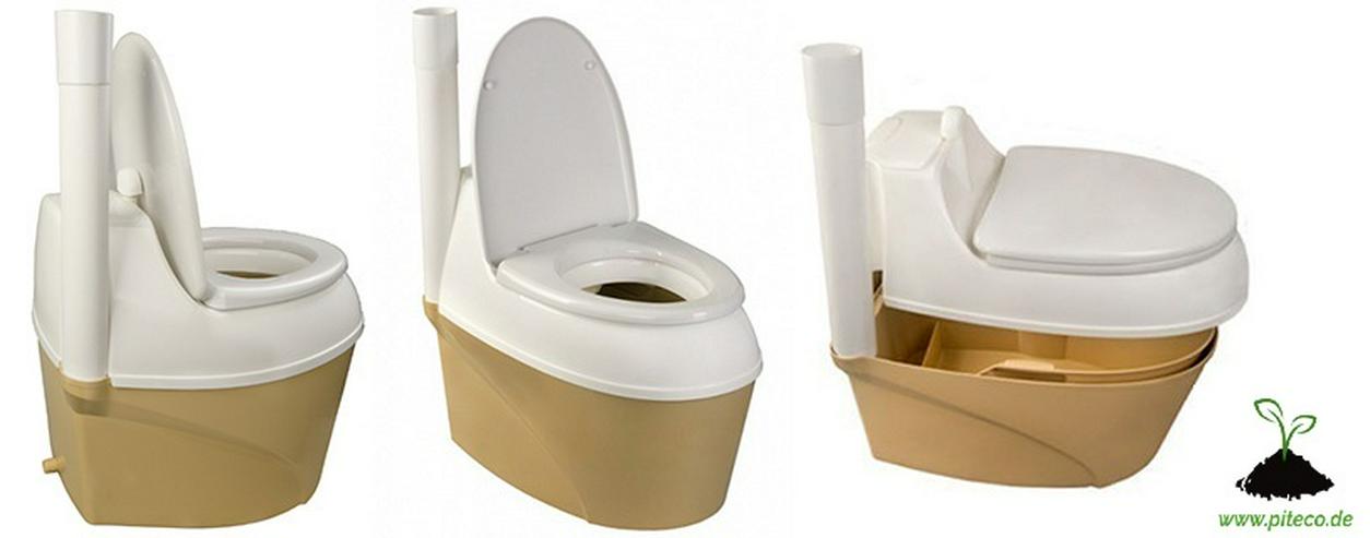 Bild 2: Torf Toilette, Gartentoilette, Komposttoilette, Trockentoilette
