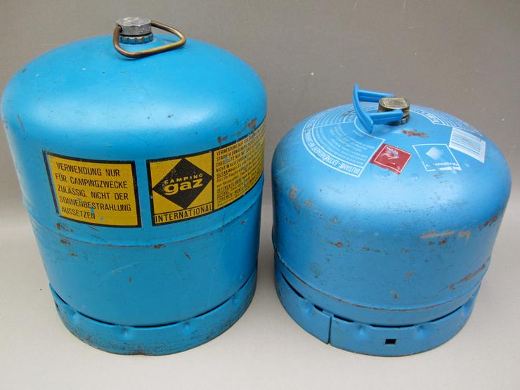Bild 2: GAZ 907 & 904 Gasflasche Butangasflasche Campinggaz Blau Butan