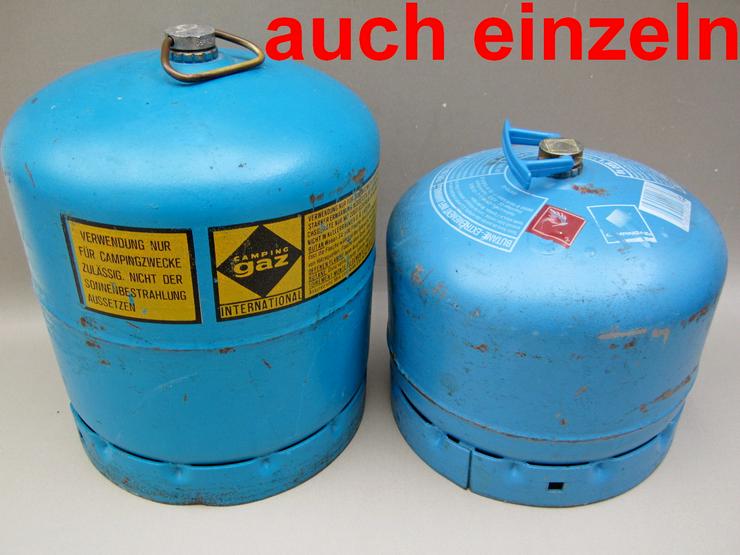 GAZ 907 & 904 Gasflasche Butangasflasche Campinggaz Blau Butan
